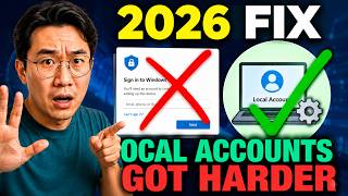 Microsoft Just Made Local Accounts Harder — Fix This in 2026