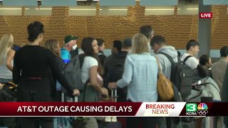 Major flight delays at SMF airport in California due to internet outages