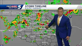 Tuesday Storm Timeline