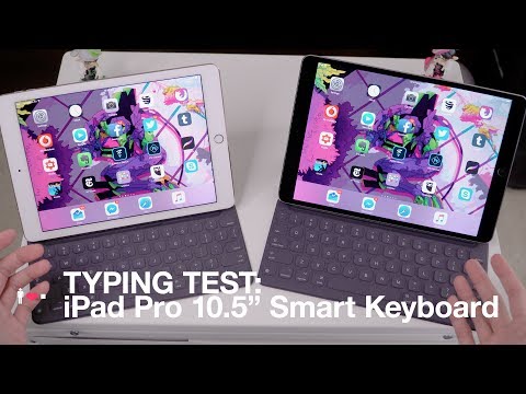 TYPING TEST: iPad Pro 10.5