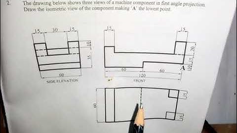 Making of Isometric Object by Freehand Sketching 1