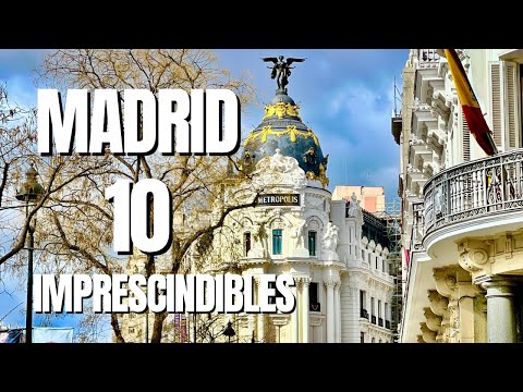 ¡TOP 10 MADRID! Qué ver en 2 o 3 días 🇪🇸 ESPAÑA. GUIA de VIAJERO. GUIA de viaje.