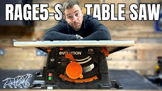 Watch This Before Buying the Evolution Rage5-S Table Saw