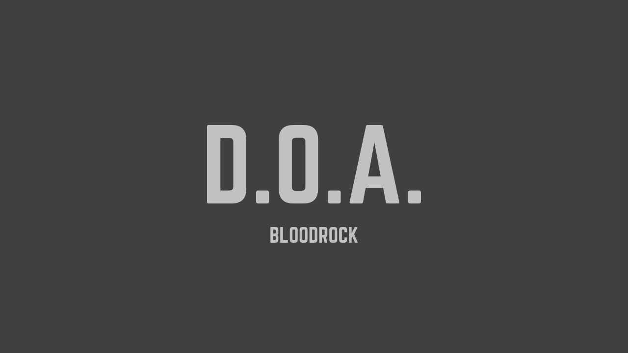 Ver Bloodrock - D.O.A. (Lyrics) en YouTube Ver Bloodrock - D.O.A. (Lyrics) en YouTube