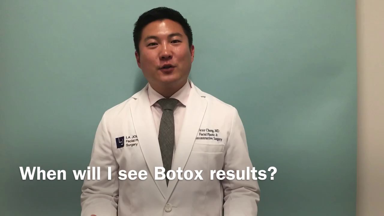 Q&A: When will you see your Botox results