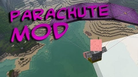 Minecraft Mods Showcase: Parachutes - New Survival Tool (Jet Pack?) (1.3.2)