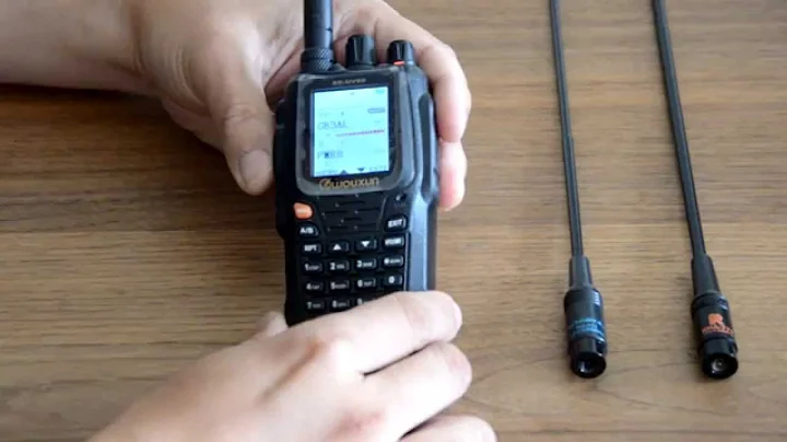 Wouxun KG-UV8D antenna test Nagoya NA771 Retech RHA771