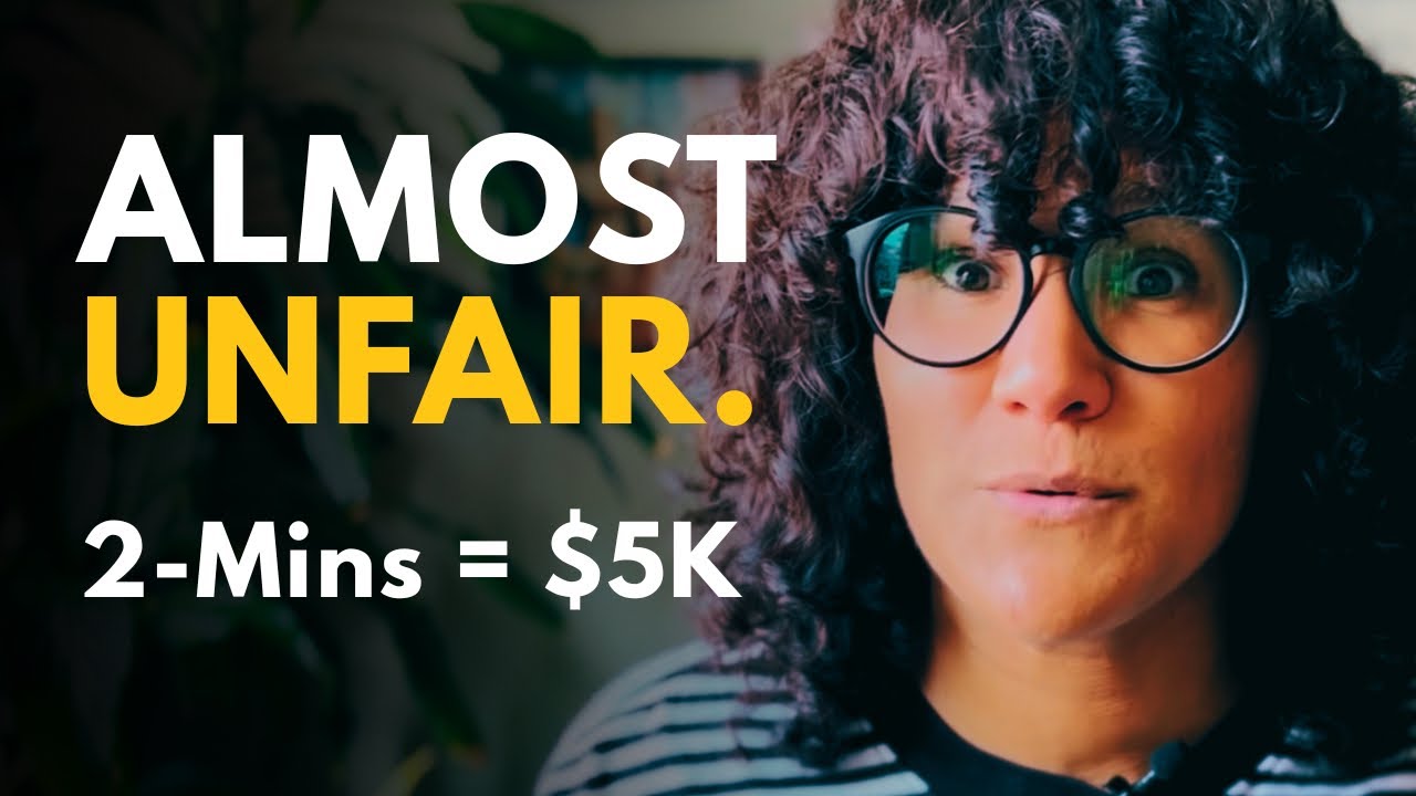 Do This for 2 Minutes to Receive $5K