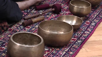 Relax with a Tibetan singing bowl meditation session