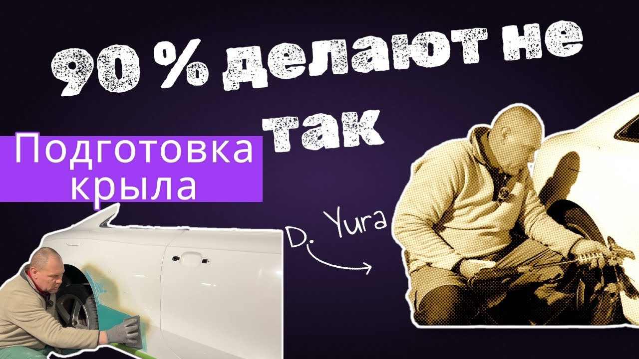 Audi A5| РИХТОВКА заднего КРЫЛА шаг за шагом | Подготовка под ПОКРАСКУ