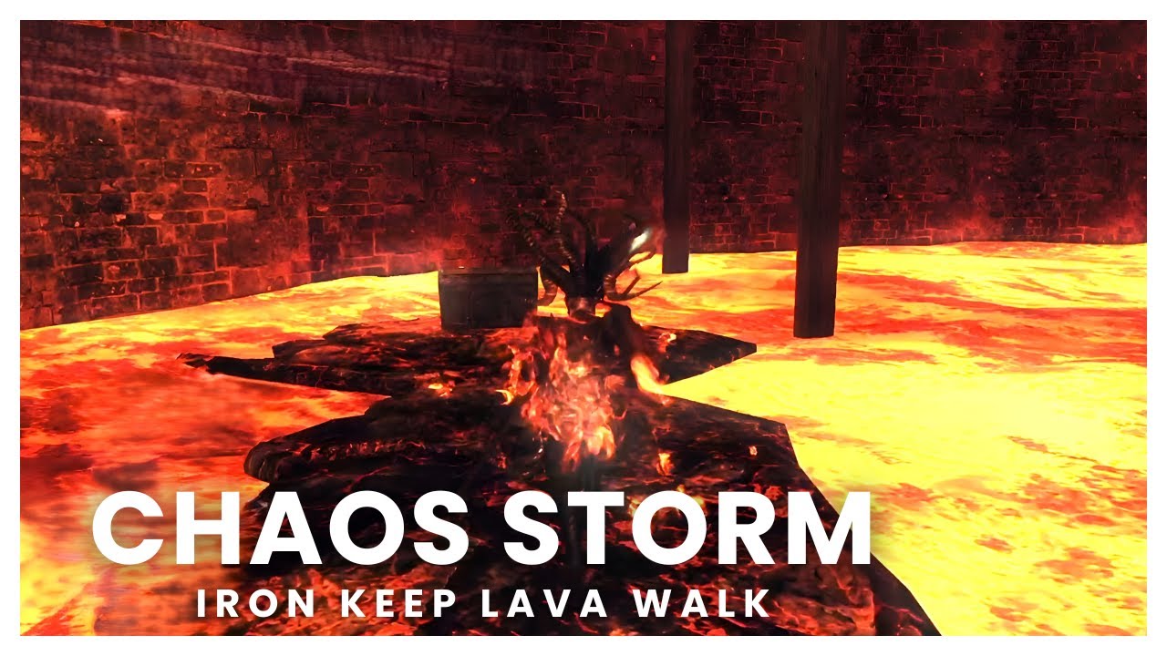 Chaos Storm Pyromancy | Iron Keep Lava Walk  | Dark Souls 2 | Scholar Of The First Sin