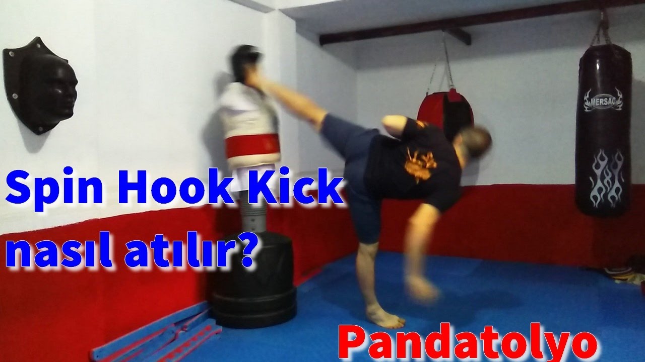 taekwondo dersleri doner tekme pandatolyo nasil atilir spin hook kick sezer c youtube