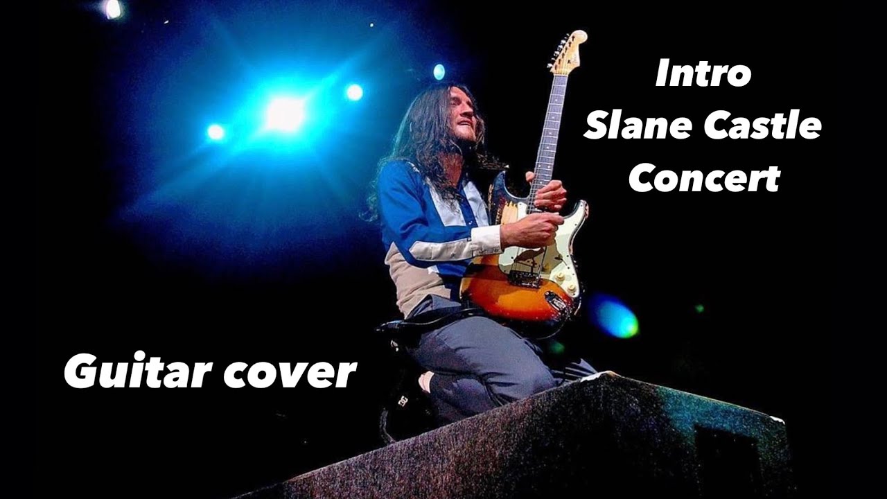 Red Hot Chili Peppers Intro Slane Castle [Guitar cover Amplitube 5