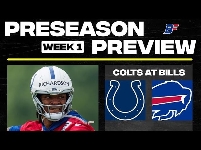 The Preview!! Buffalo Bills Host the Indianapolis colts!