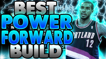NBA 2K17 BEST POWER FORWARD BUILD!!!