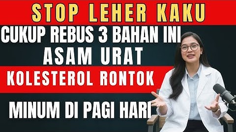 Rebusan Ajaib Penurun Kolesterol dan Asam Urat Paling Cepat! Cuma Butuh 3 Bahan di Dapur