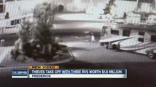 Brazen thieves steal $1.8 million worth of luxury RVs from Frederick lot