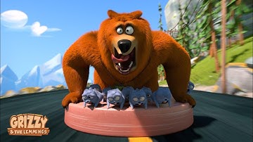 Grizzy & The Lemmings | Clear Bear - Episoade 44🧼