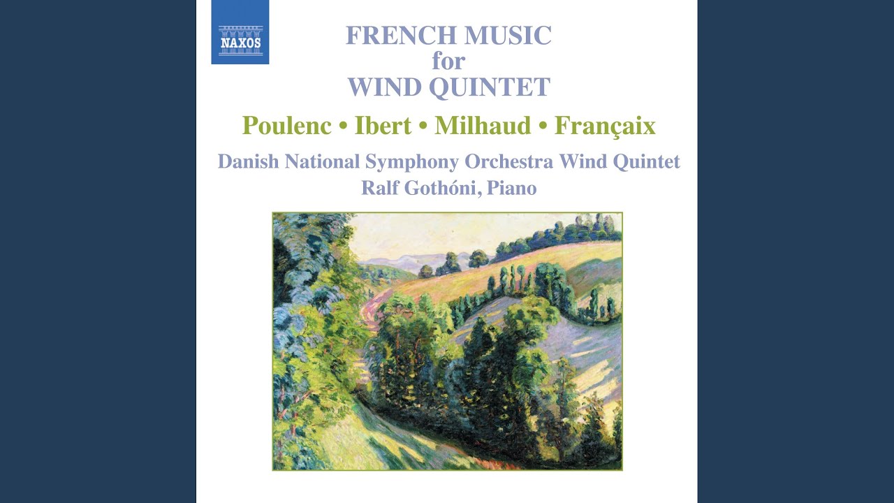 Sextet for Wind Quintet & Piano, FP 100 I. Allegro vivace YouTube