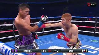 Mario Barrios vs Ryan Karl HIGHLIGHTS