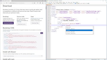 Tutorial FORM dan TABEL  Bootstrap [RMIK]😍
