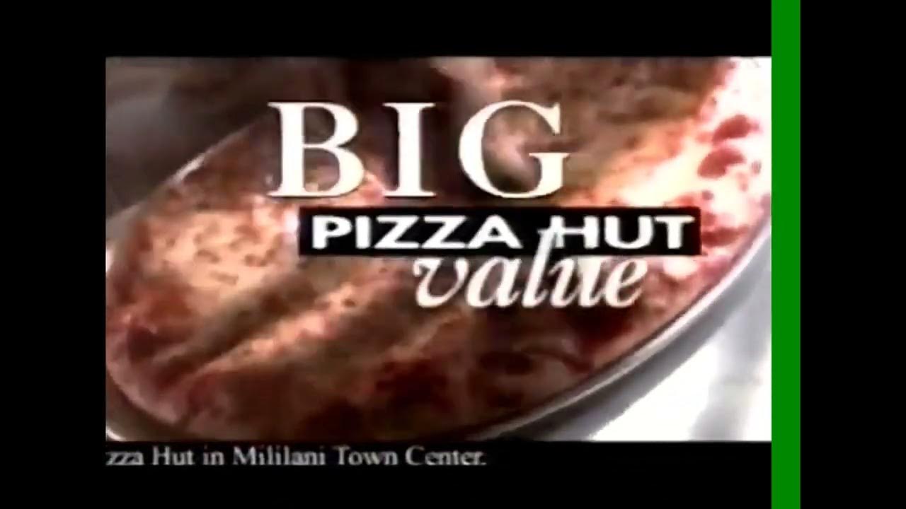 Pizza hut Hawaii commercial 2002 YouTube