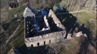 Ronnenburg castle, Rauna, Latvia