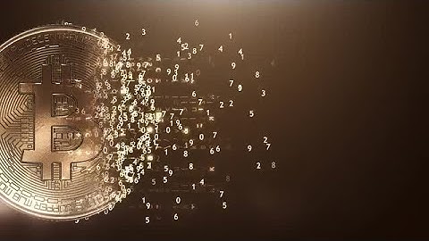 Bitcoin Background Loop Stock Motion Graphics