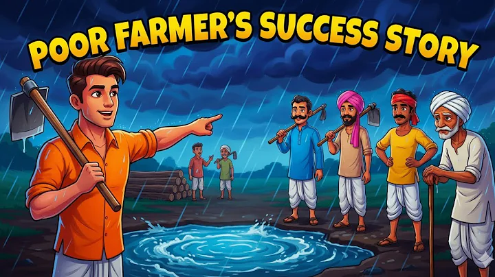 POOR FARMER SUCCESS STORY | Success Story | Moral Stories | Animated Stories Cartoon  English Story