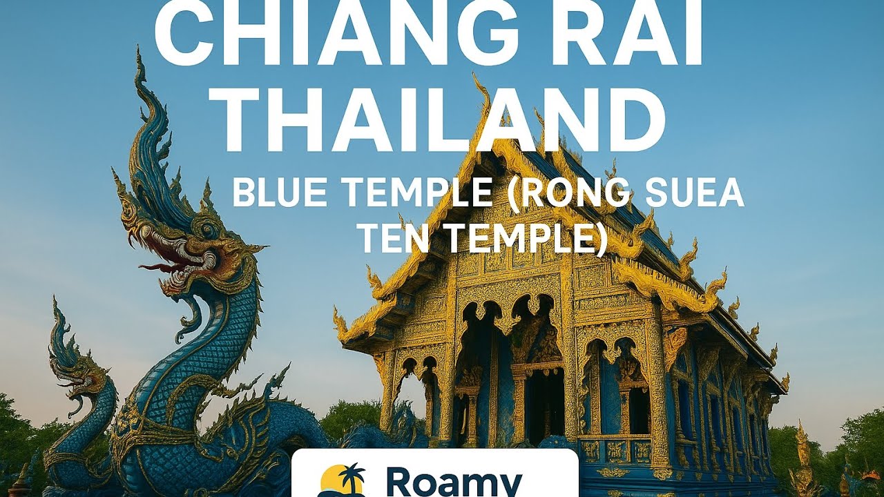 The Blue Temple of Chiang Rai – Walking Through Rong Suea Ten’s Stunning Blue Beauty
