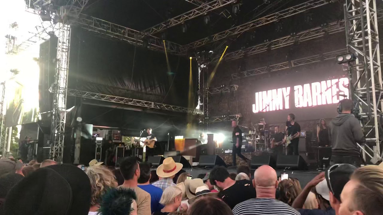 “Flame Trees” Jimmy Barnes (Red hot summer tour 2019) YouTube