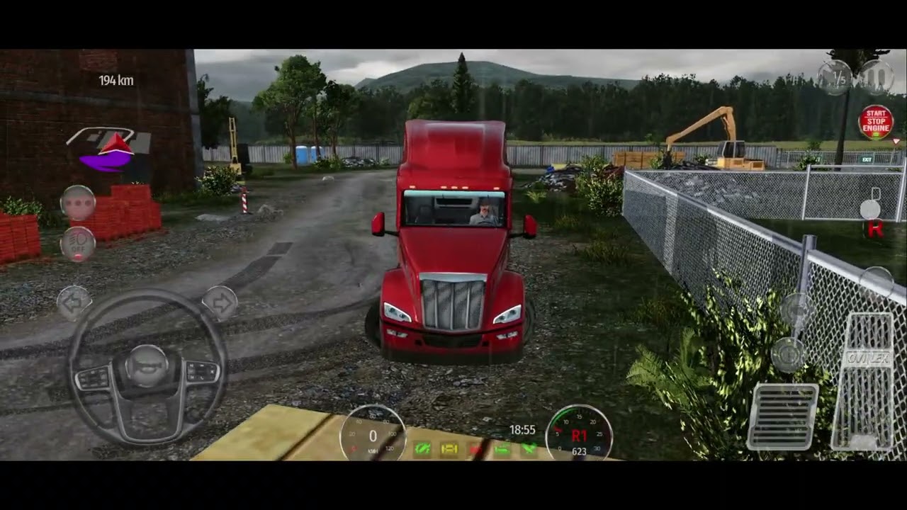 Short Haul Delivery Job in Town | Truck Simulator Drive USA Evo