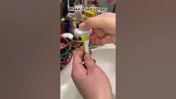 Tip to make your shaving razors last much longer #hack #lifehack #savemoney