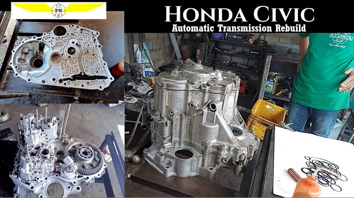 2001 honda civic manual transmission rebuild