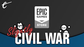 Podcast on soundcloud:
https://soundcloud.com/user-944993929/slightly-civil-war-should-epic-games-store-exclusives-be-boycotted
or search "the escapist" s...