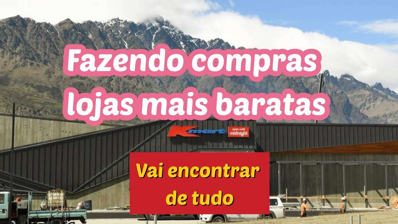 fazendo compras na nova zelandia preço geral das lojas. kmart warehouse Queenstown YouTube