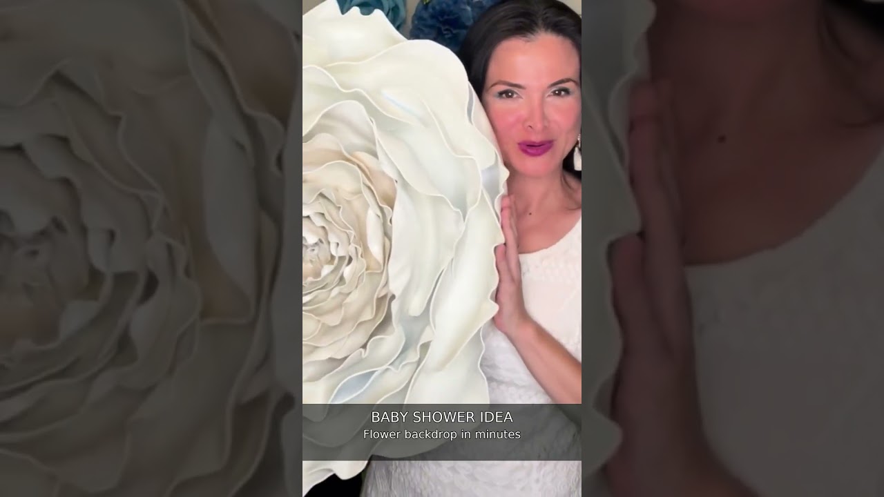 You NEED to try this giant flower hack! #Shorts