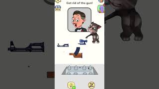 Get rid of the gun 😂😂#funnycat #mytom2 #mytalkingtom2 #shrots #challenge