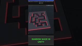 How to create random maze dungeon in unity