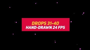 Liquid Elements 2 Drops 31-40 Motion Graphics