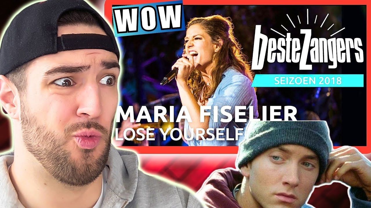 EMINEM Sign Her! Maria Fiselier - Lose Yourself | Beste Zangers 2018 REACTION!