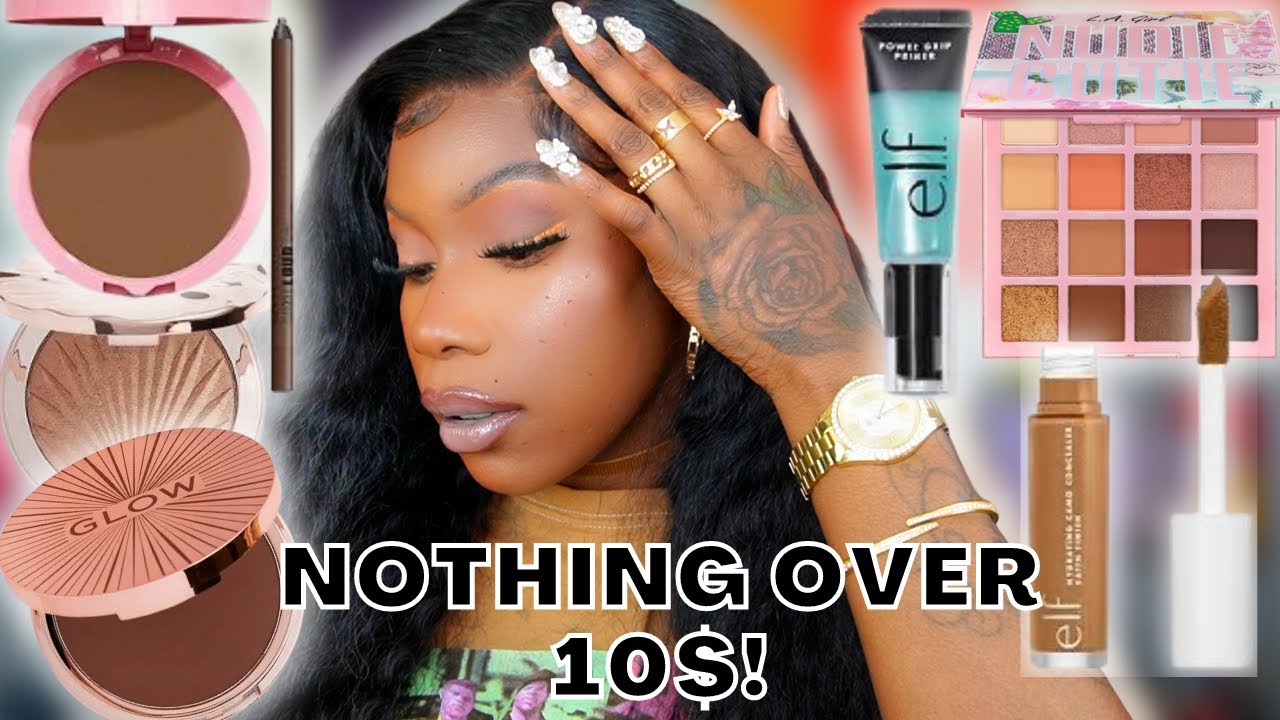 FULL FACE OF NOTHING OVER 10$ | AFFORDABLE MAKEUP TUTORIAL! 