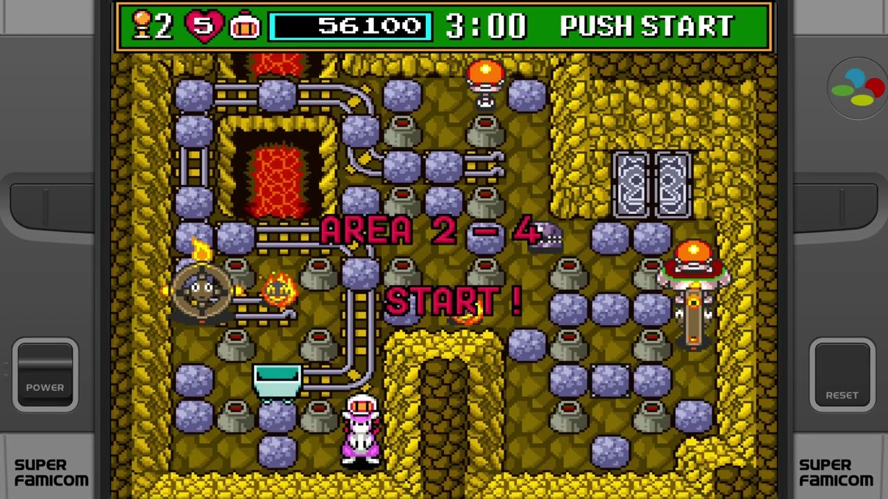SUPER BOMBER3 (SNES)STAGE2
