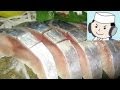Salted and vinegared mackerel♪(Shimesaba ) しめ鯖♪