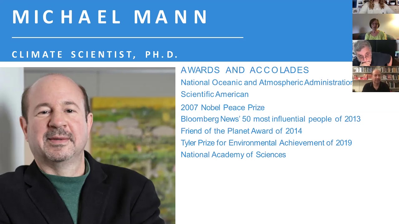 Climate Chat Lecture with Michael Mann and the Centre County Democratic Committee