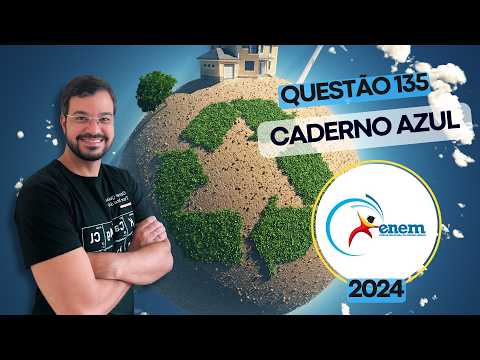 ENEM 2024 - A bauxita contém alumina (Al2O3), que é a matéria-prima para produção do alumínio (Al).
