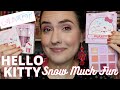 ColourPop + Hello Kitty and Friends Holiday 2020 | Swatches of EVERYTHING + Tutorial