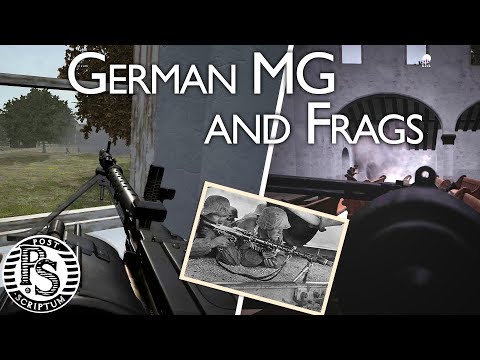 Post Scriptum - German MG and Frags