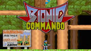 Bionic Commando / Top Secret [Playthrough] (Arcade) トップシークレット