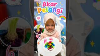 AKAR PELANGI 😍✨ #idebermain  #idebermainanak  #idebermaindirumah  #eksperimensains